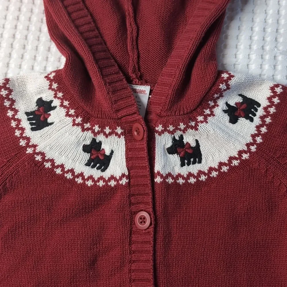 Gymboree sweater  Scottie dogs size 5